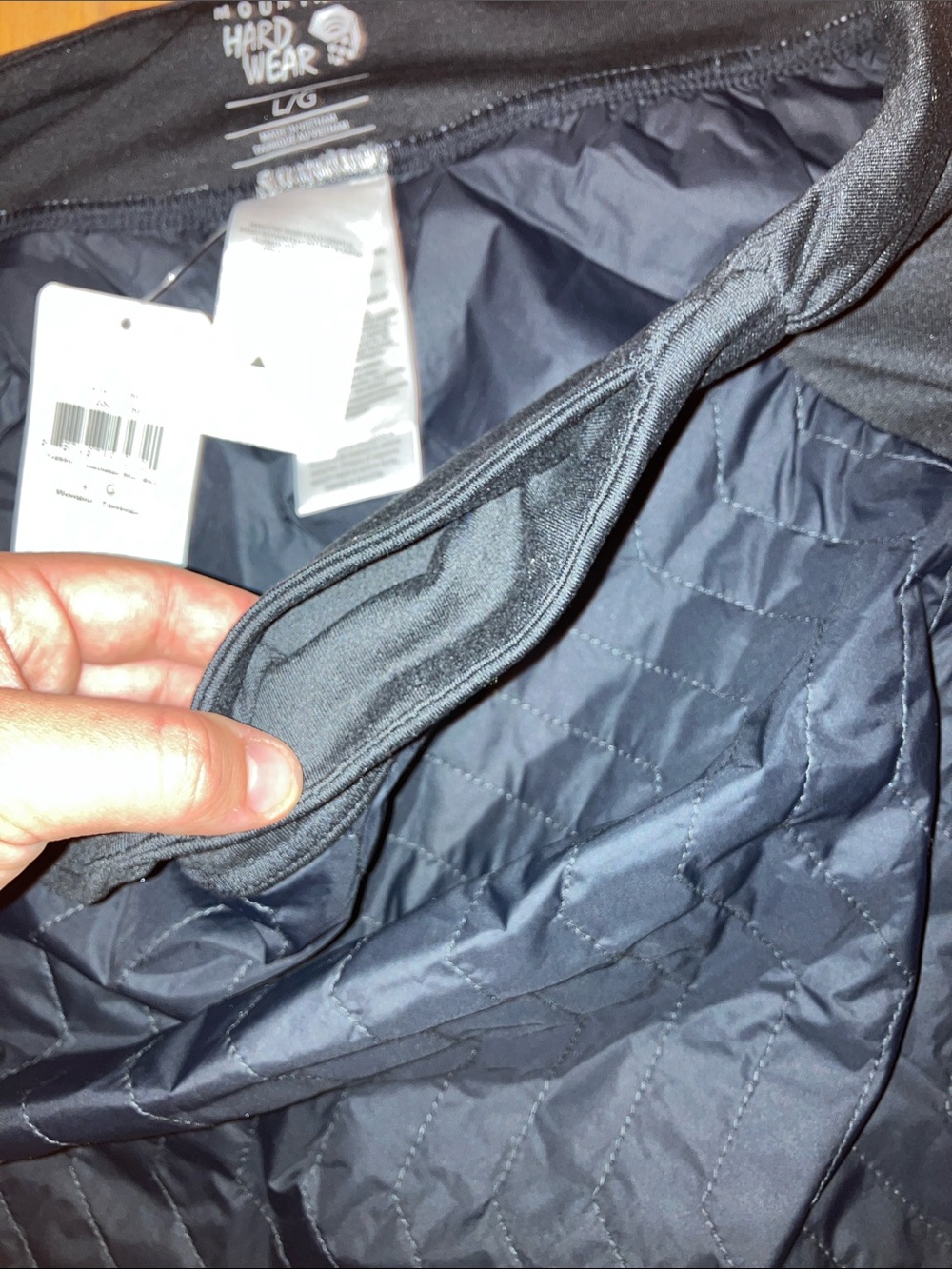 Mountain Hardwear Black Quilted Mini Skirt - Picture 4 of 6